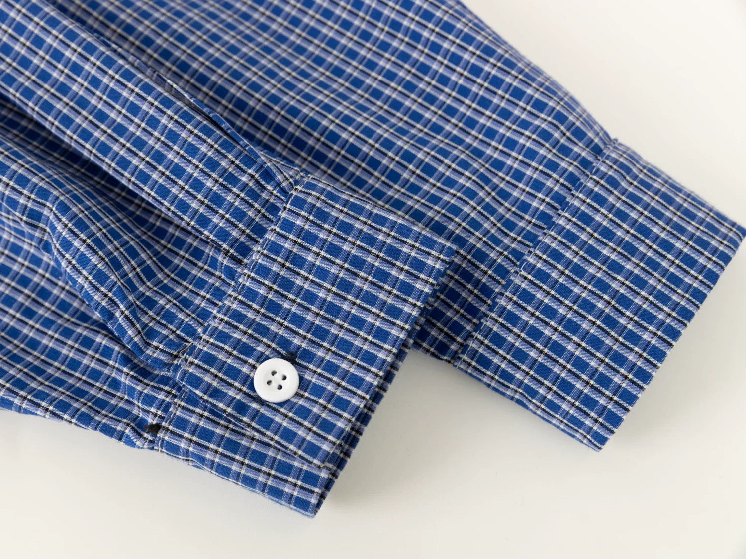 Men’s Korean Layered Plaid Sweatshirt – Casual Street Style Fake Two-Piece Pullover S0035