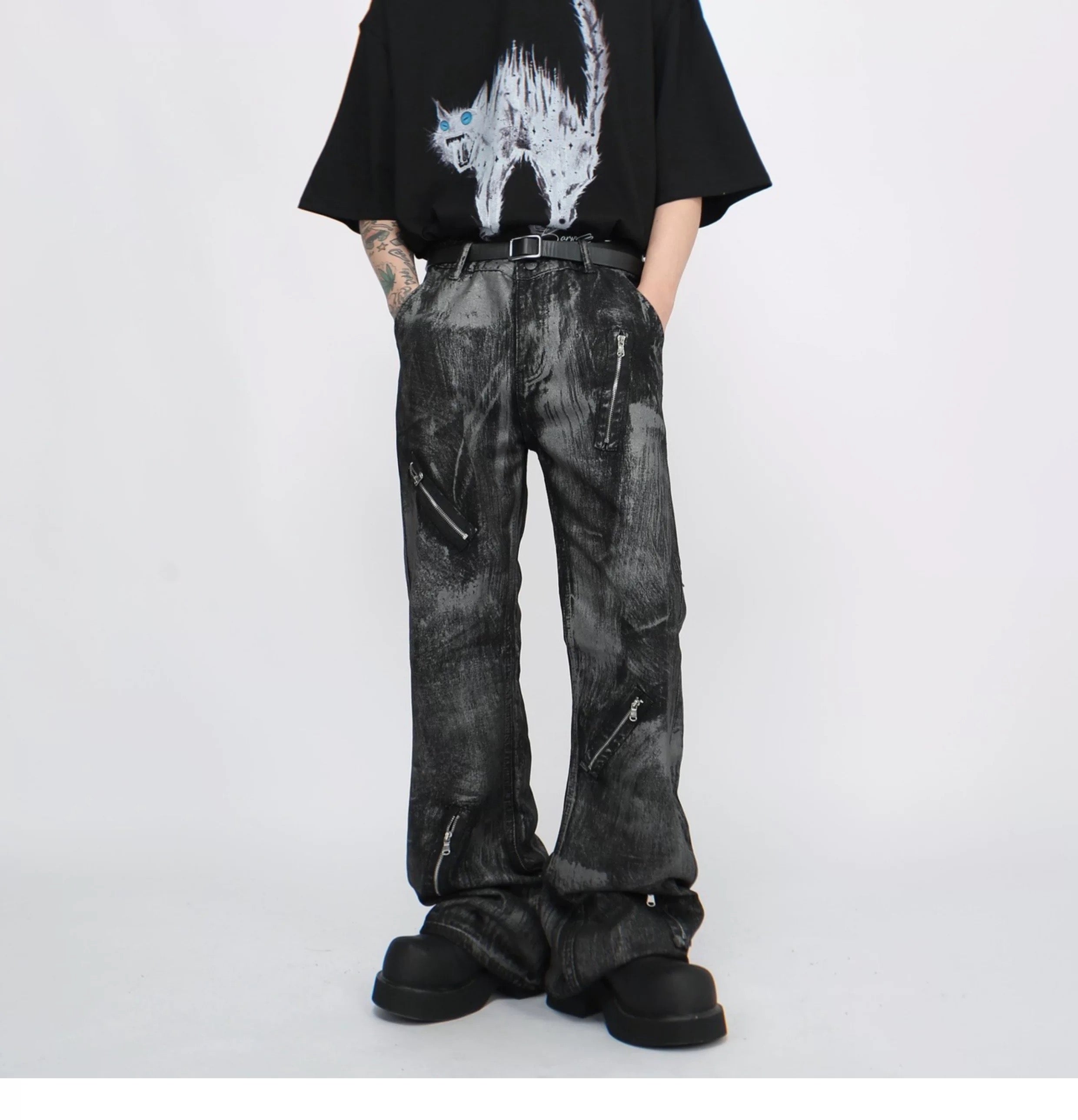 Men’s American Utility Carpenter Denim Jeans B0027