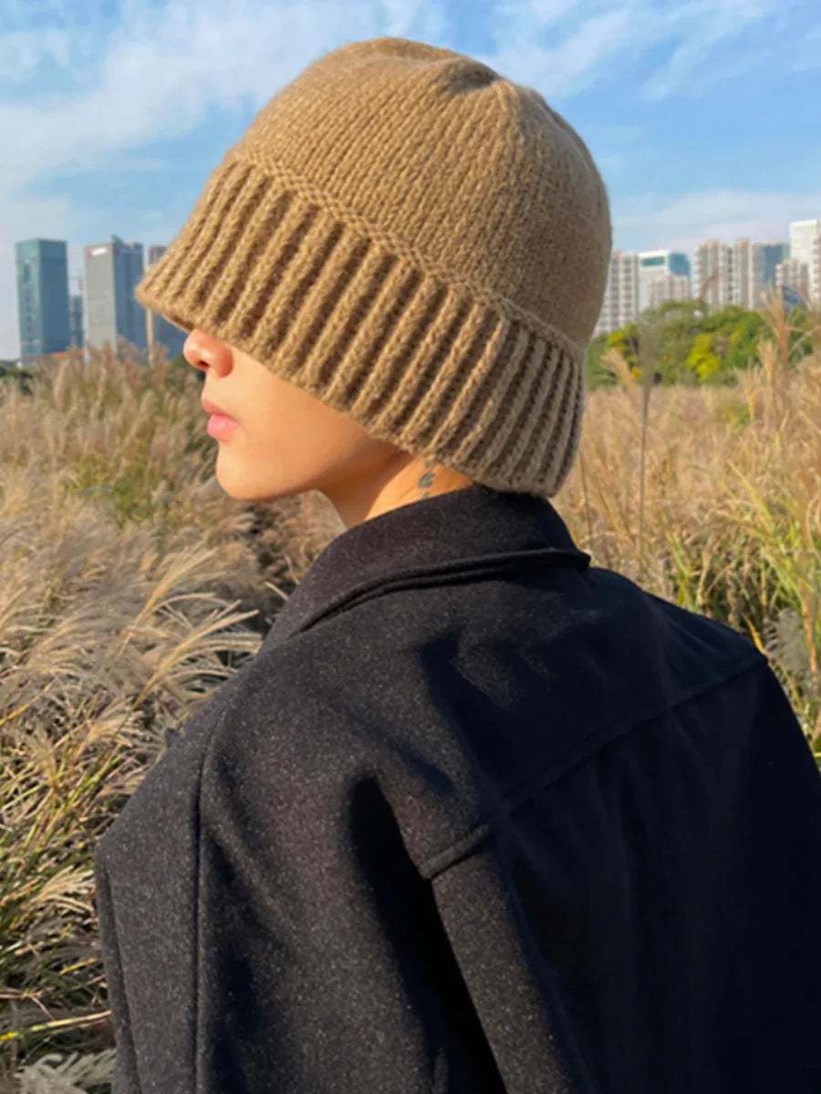 KNIT BUCKET HAT A0036