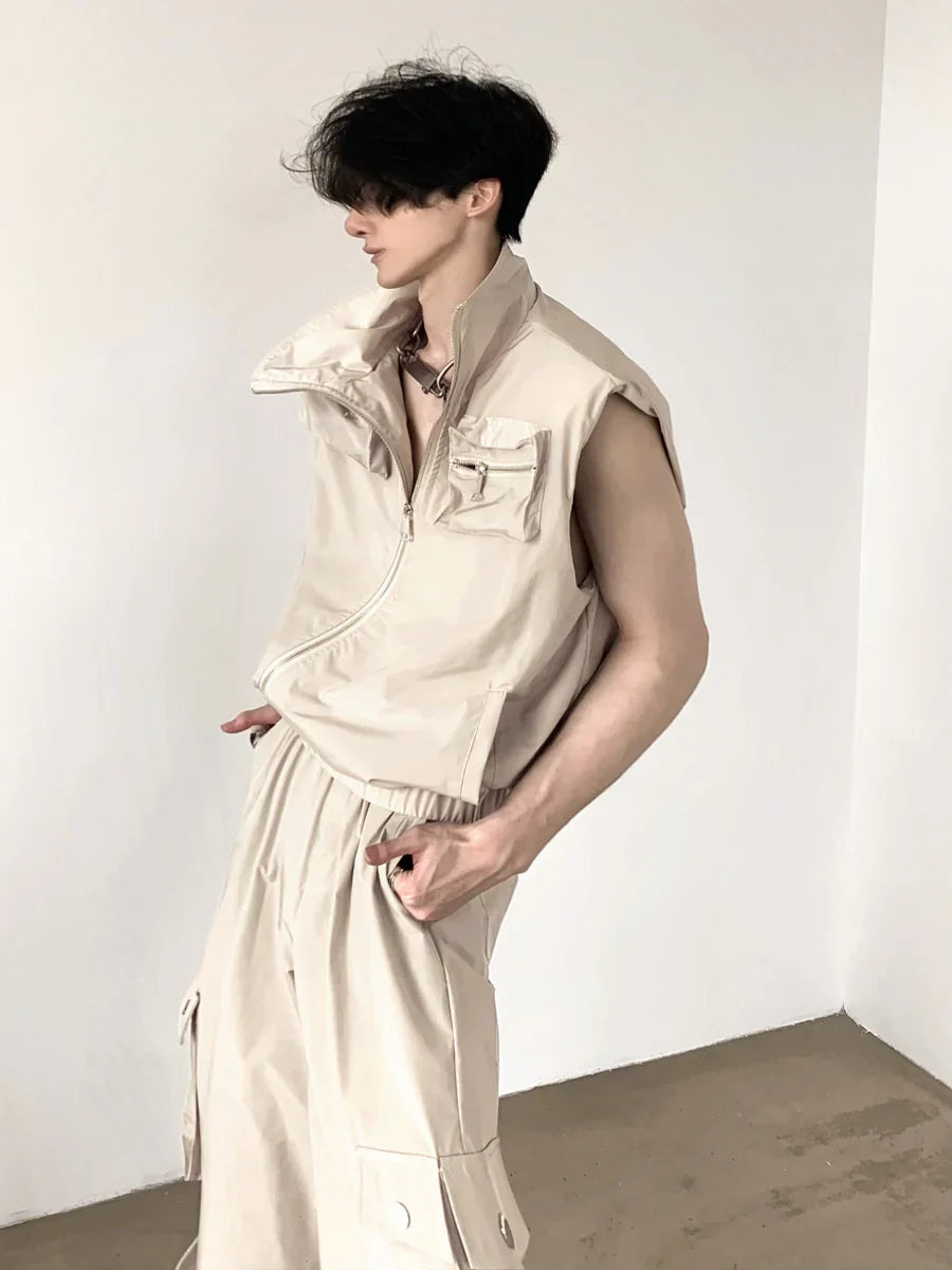 [AUTUMNWIND] WORK MEN'S SUMMER TOPS + BOTTOMS S0061