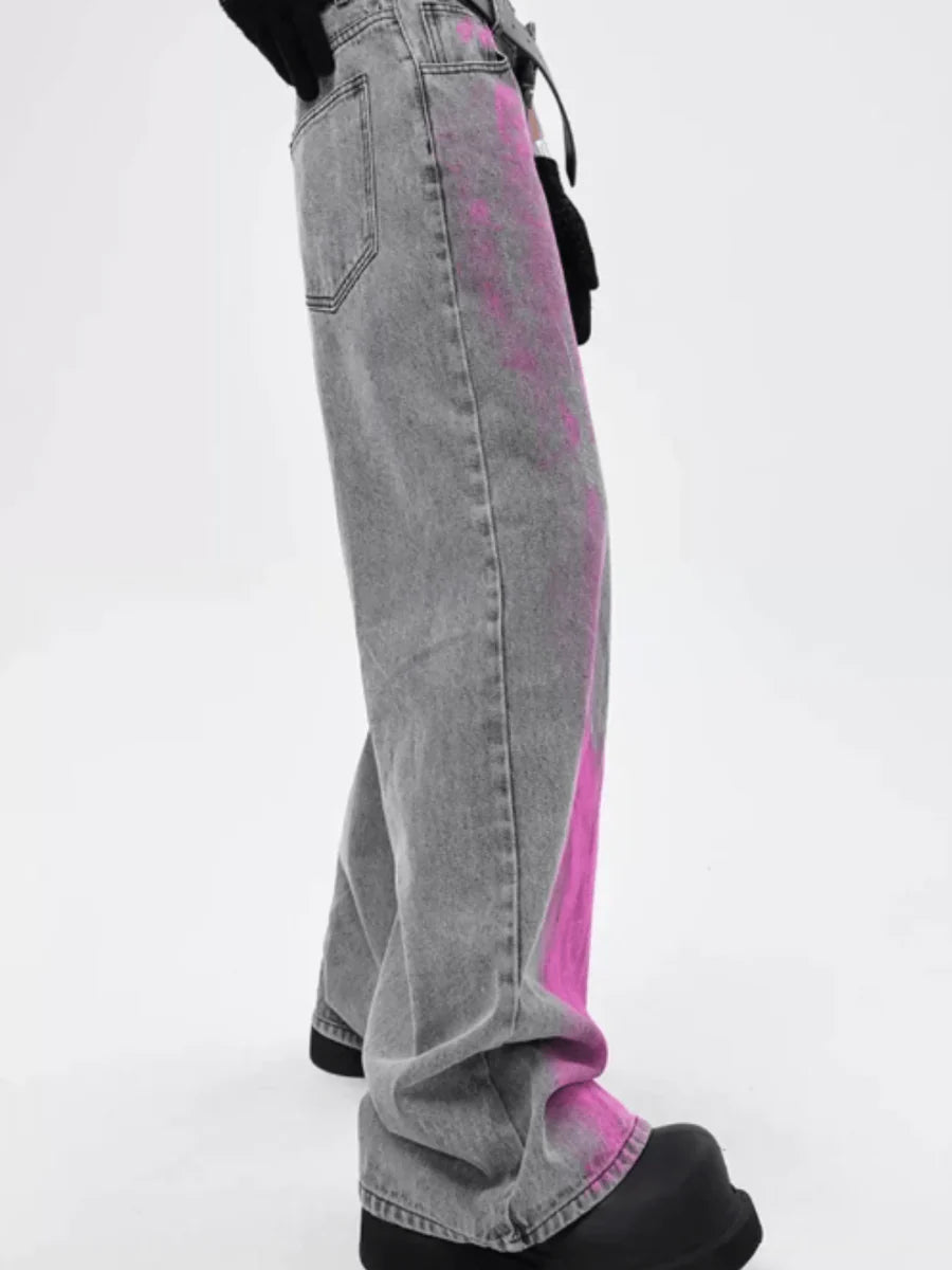 A-TYPE SMOKE GRAY FLOOR MOPPING PANTS B0160