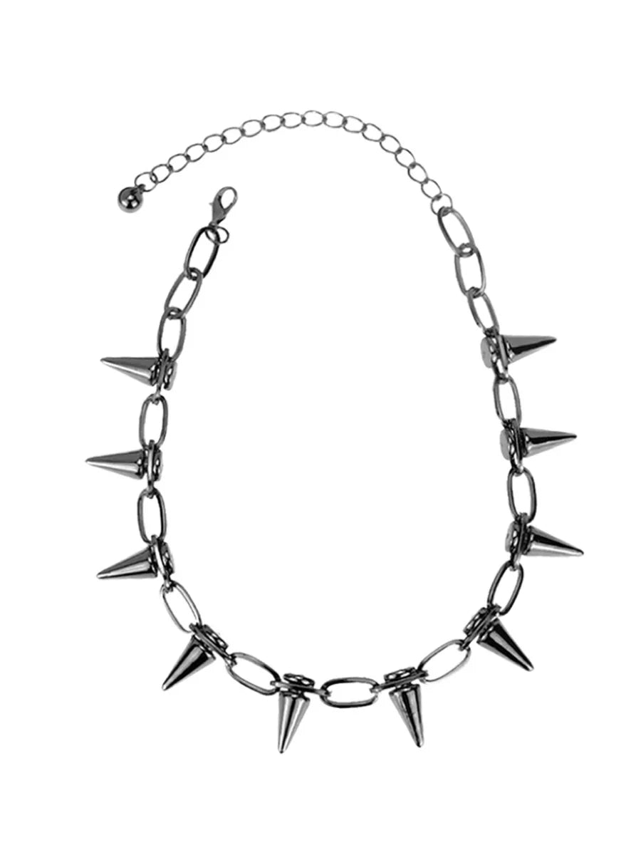 RIVET DARK BULLET NECKLACE A0045