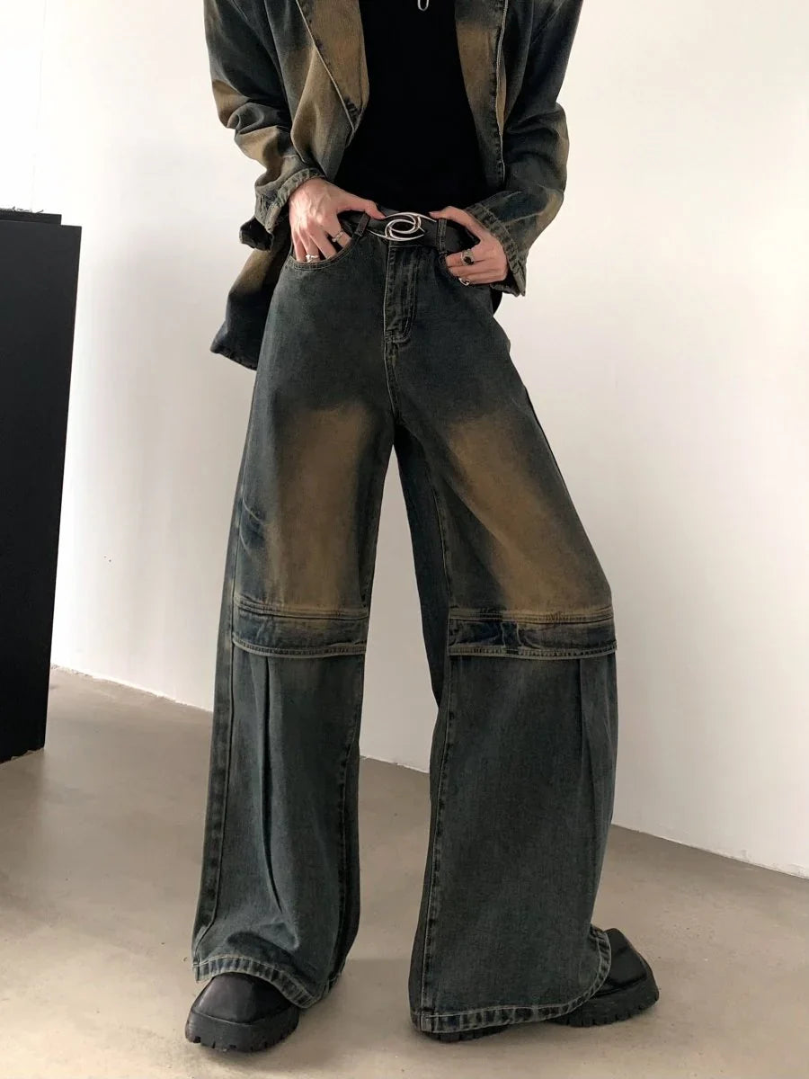 [AUTUMNWIND] DENIM JACKET + BOTTOMS T0122