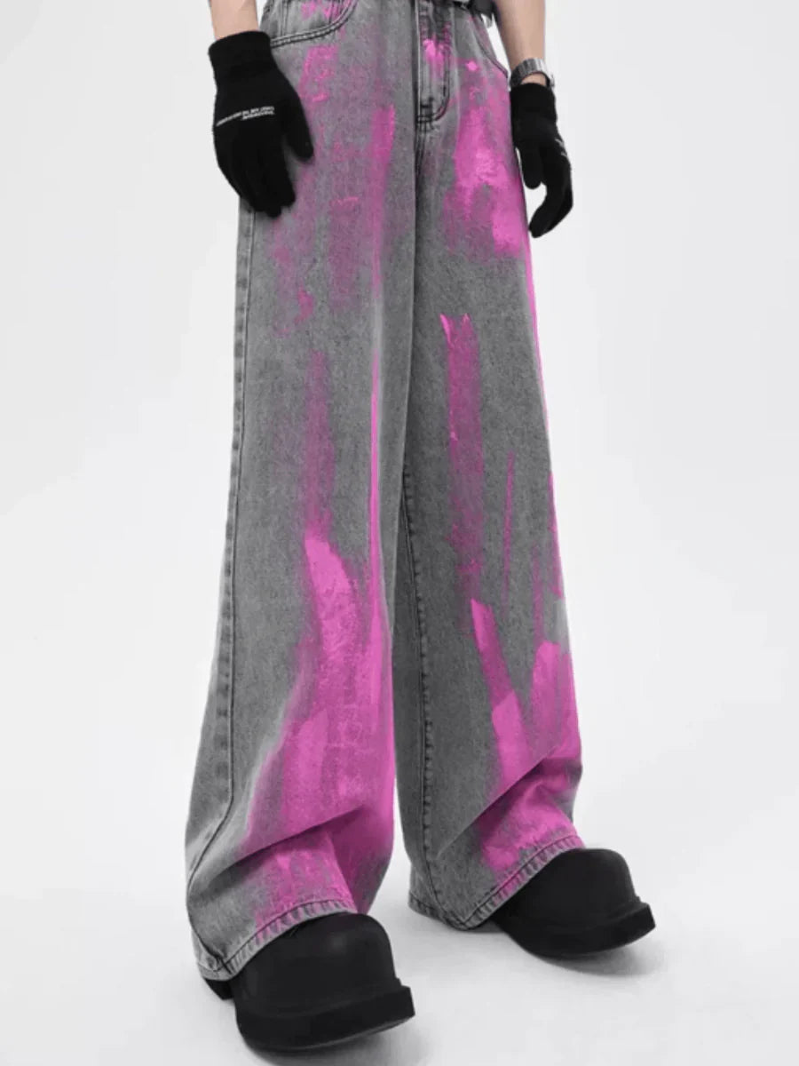 A-TYPE SMOKE GRAY FLOOR MOPPING PANTS B0160