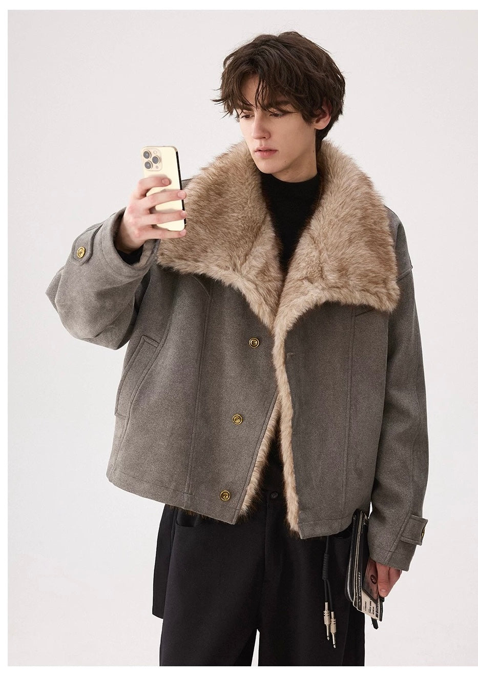 Vintage Barn-Style Short Jacket T0006