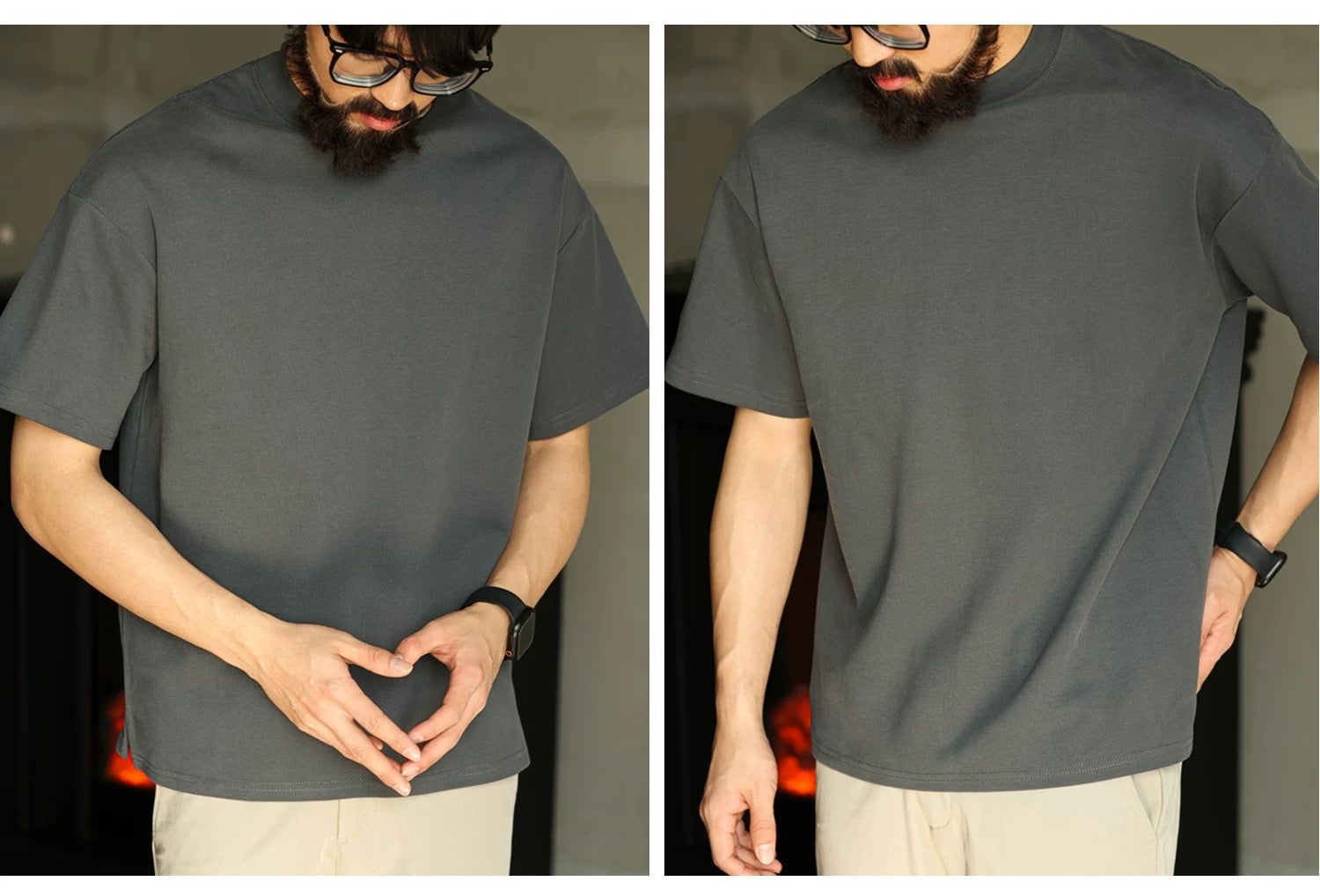 Men’s Classic Solid Short-Sleeve Tee S0019