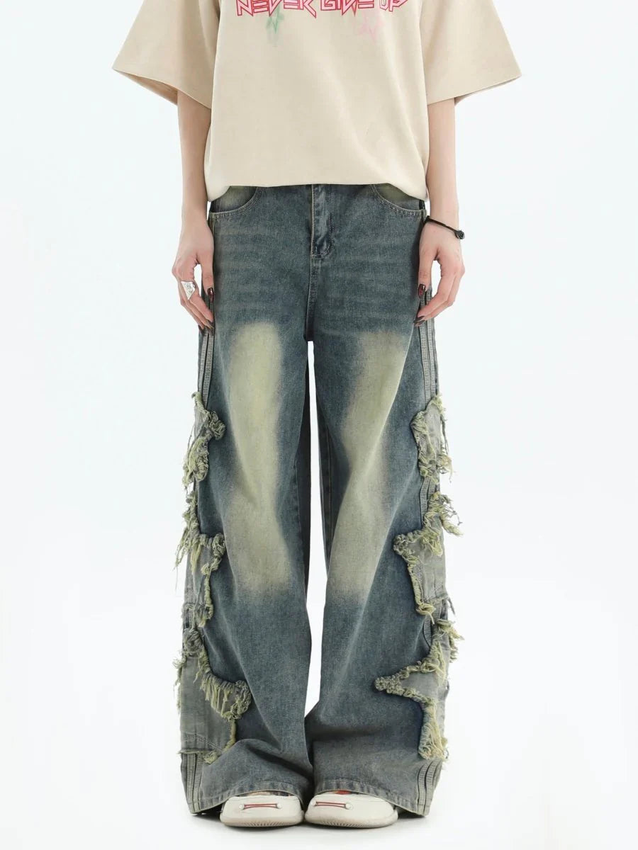 LOOSE THREE STRIPES LONG PANTS B0114