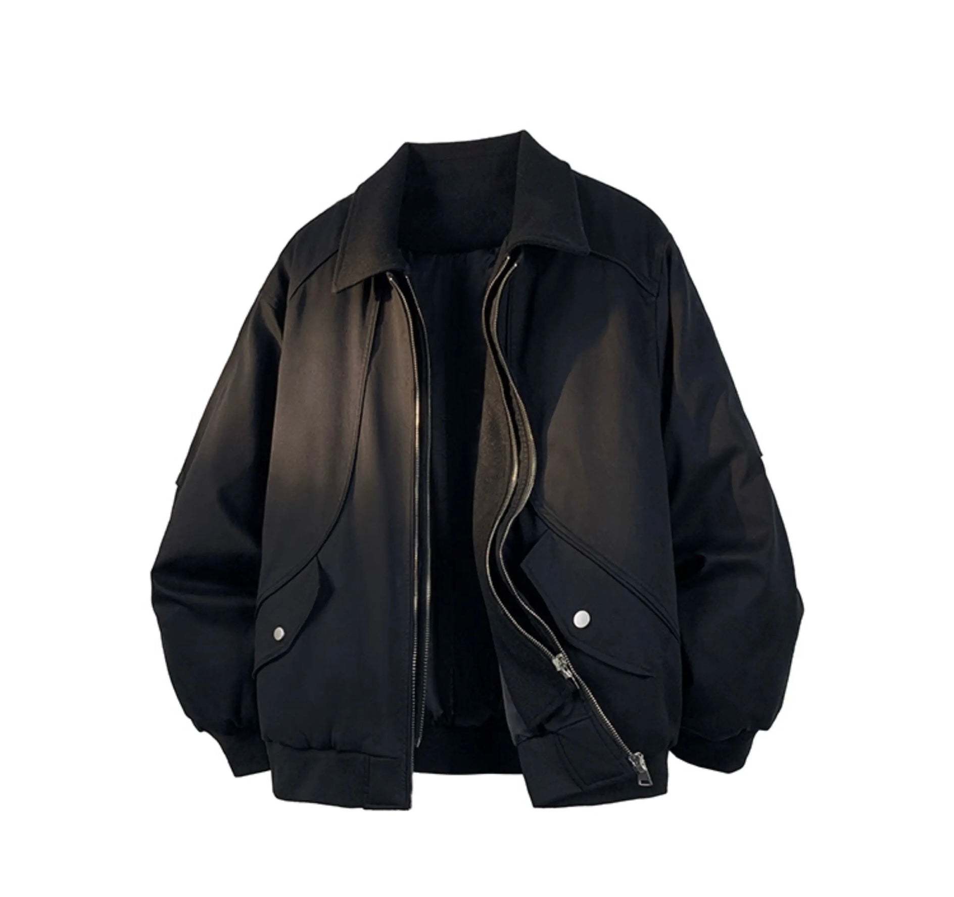 Men’s Designer Contrast Splice Lapel Jacket T0252