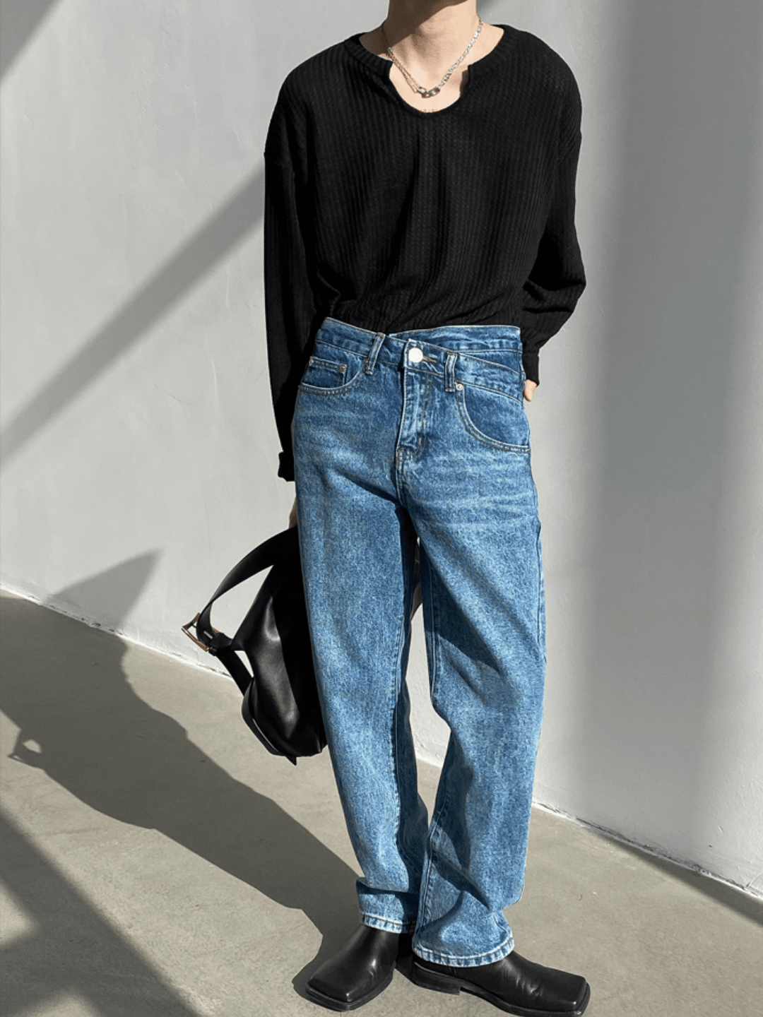 [GENESISBOY] thin bump t-shirt J0102