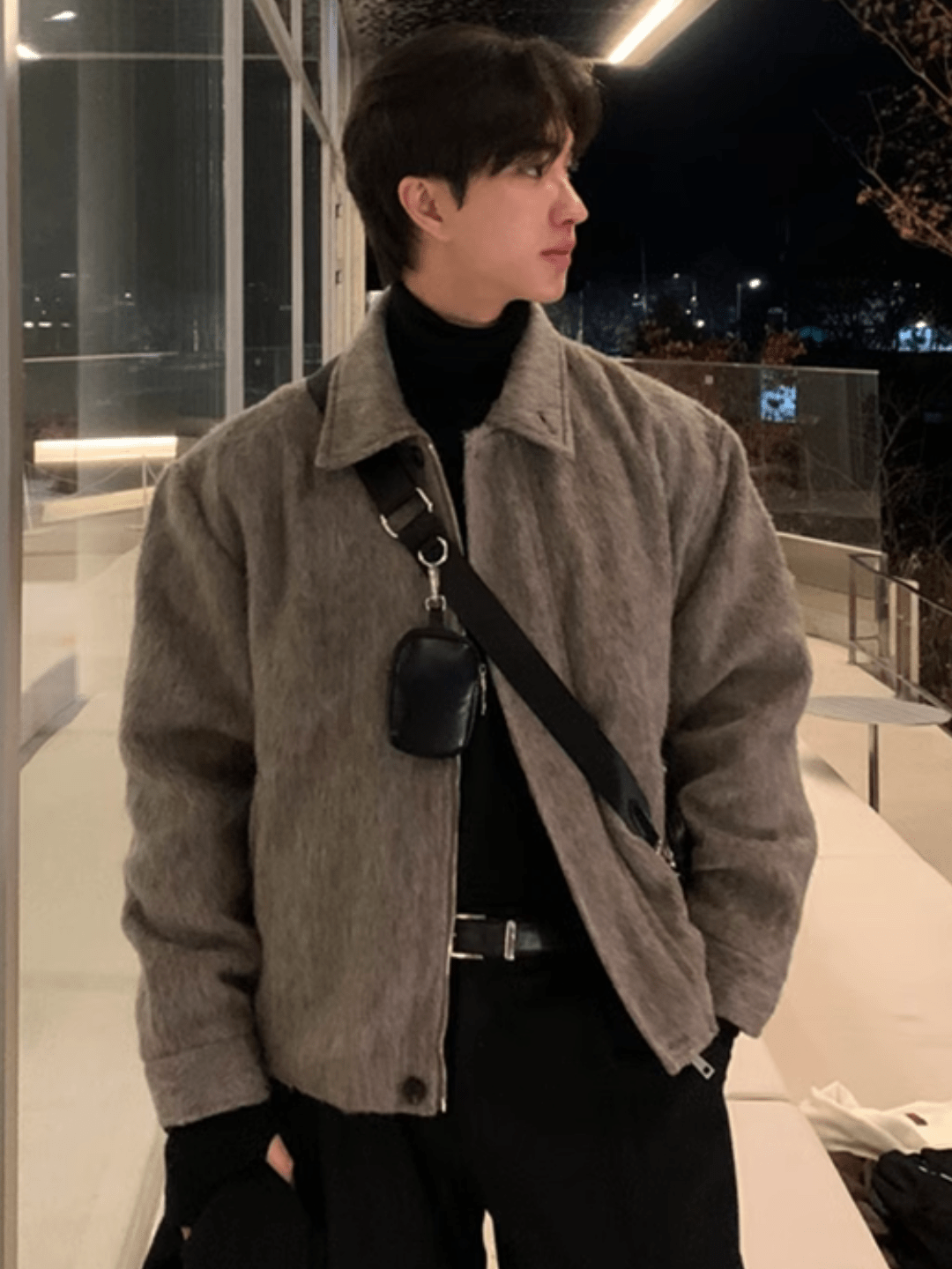 [MRCYC] deerskin velvet short jacket T0162