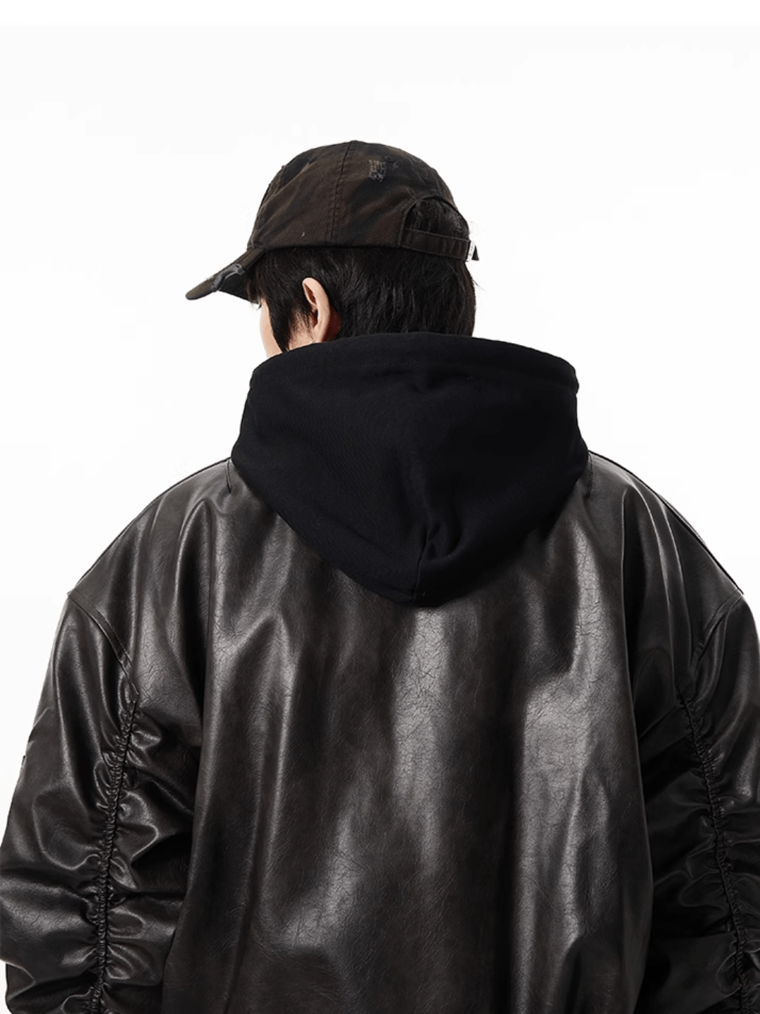 [motherfucker] American flight jacket leather jacket T0164