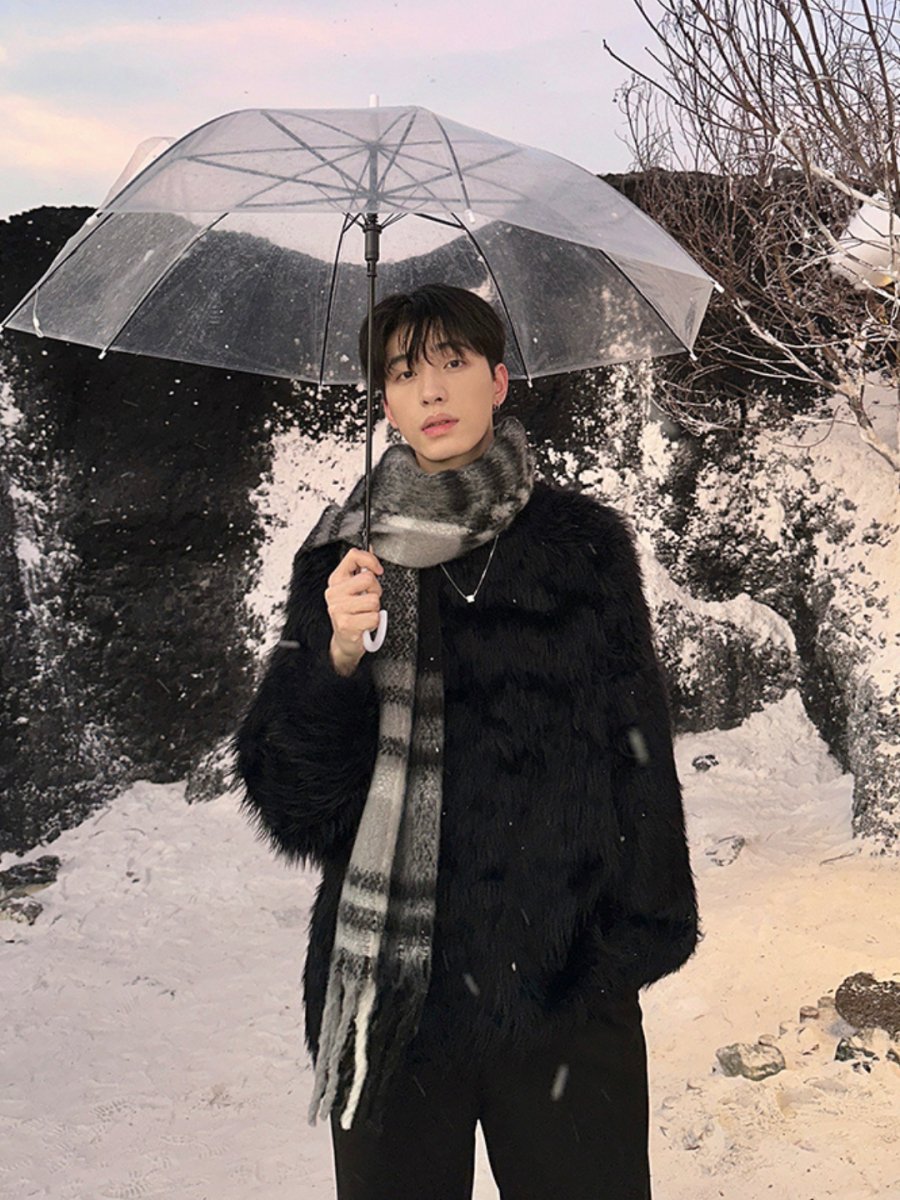 [ONELYC1NS] mink hair loose sweater S0190