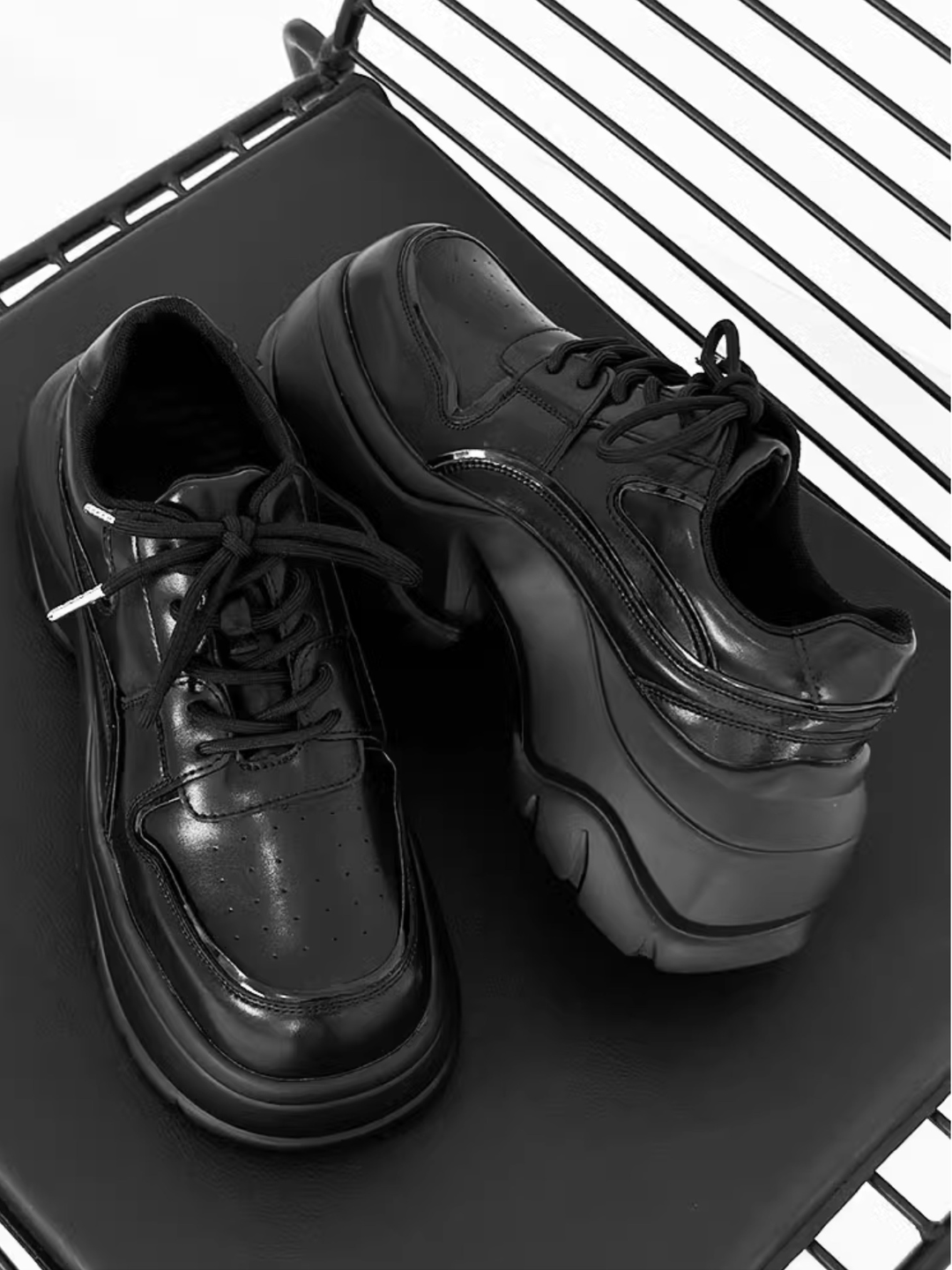 Black daddy shoes S022