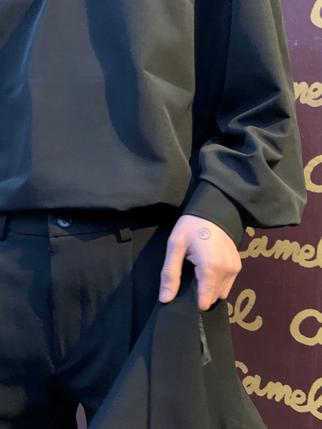 [MRCYC] V Neck Simple Shirt J0131