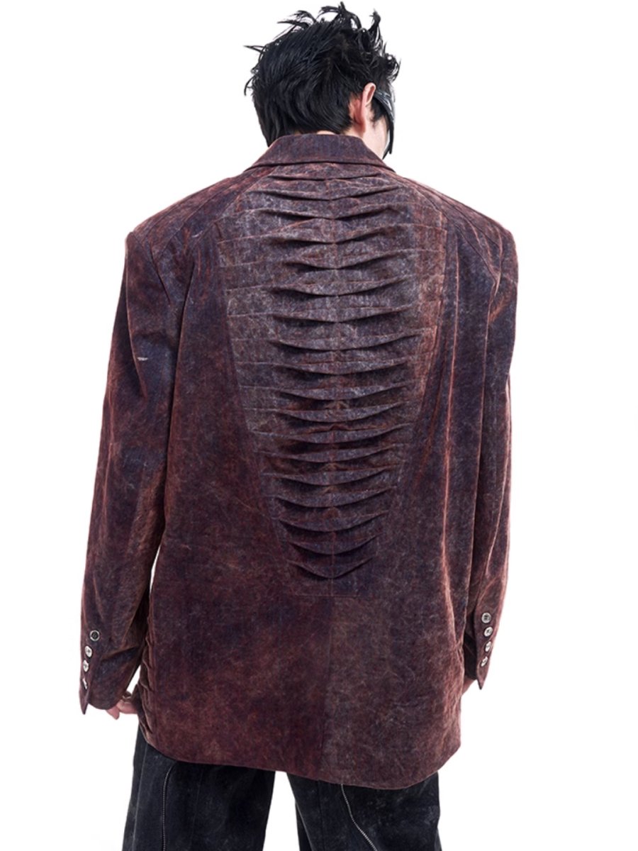 [STARTEXCEEDEND] denim suit jacket R028