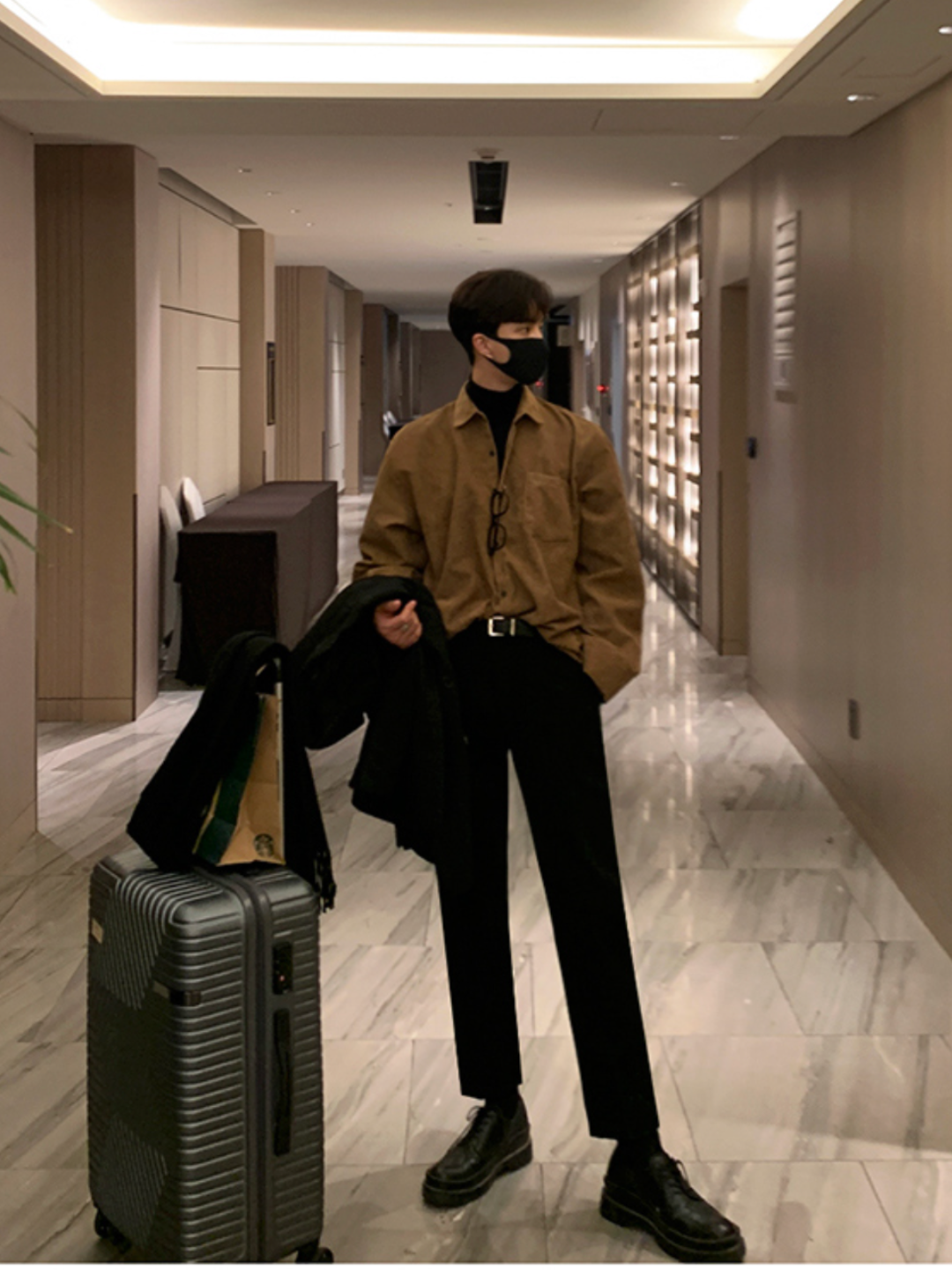 [MRCYC] Corduroy Casual Shirt J0111