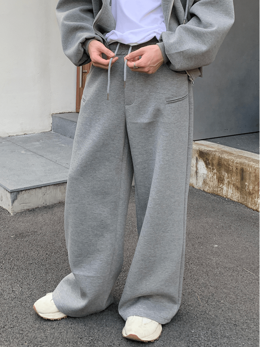 [ONELYC1NS] two-piece loose jacket and pants S0158