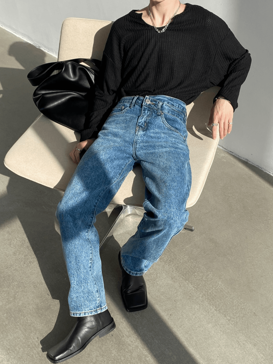 [GENESISBOY] thin bump t-shirt J0102