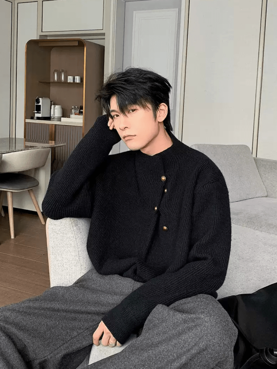 [Hualun]Pullover Sweater S0191