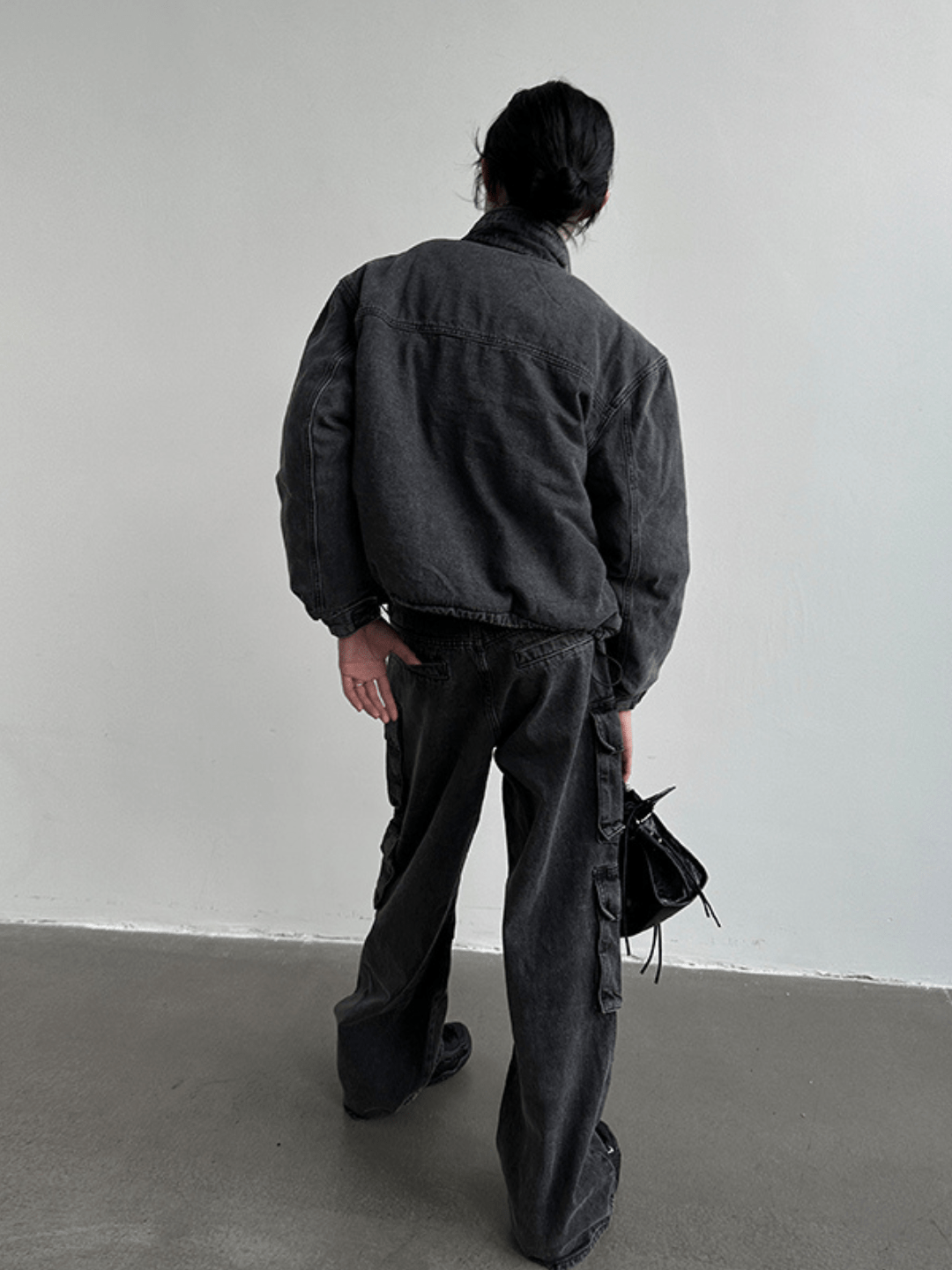 [GENESISBOY] Heavy Wash Multi-Pocket Jeans B0138