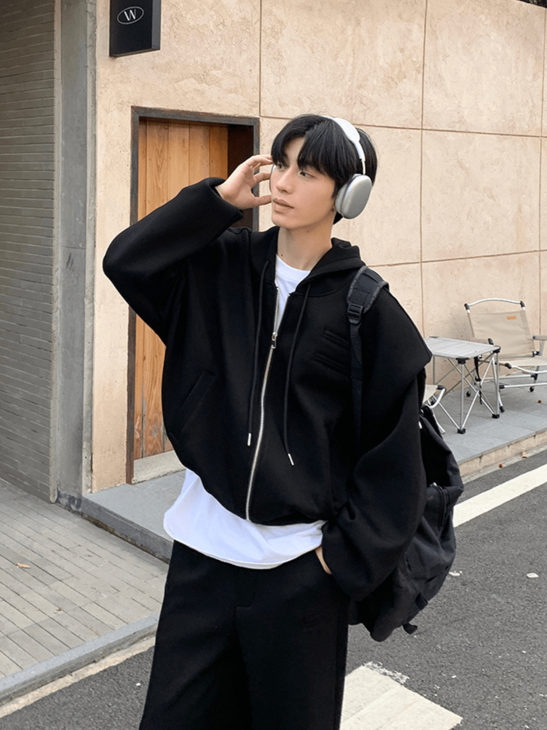 [ONELYC1NS] two-piece loose jacket and pants S0158