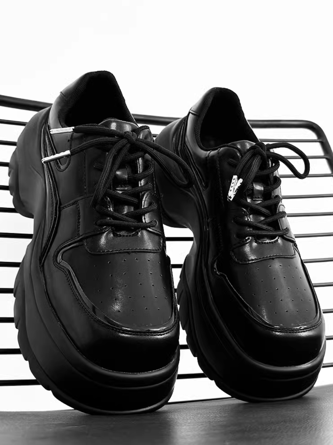 Black daddy shoes S022