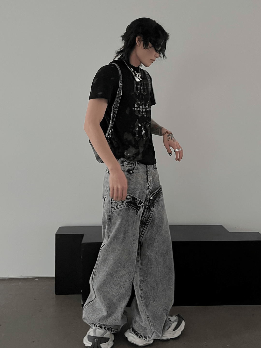 [SOULWORKER] punk genderless t-shirt J0097