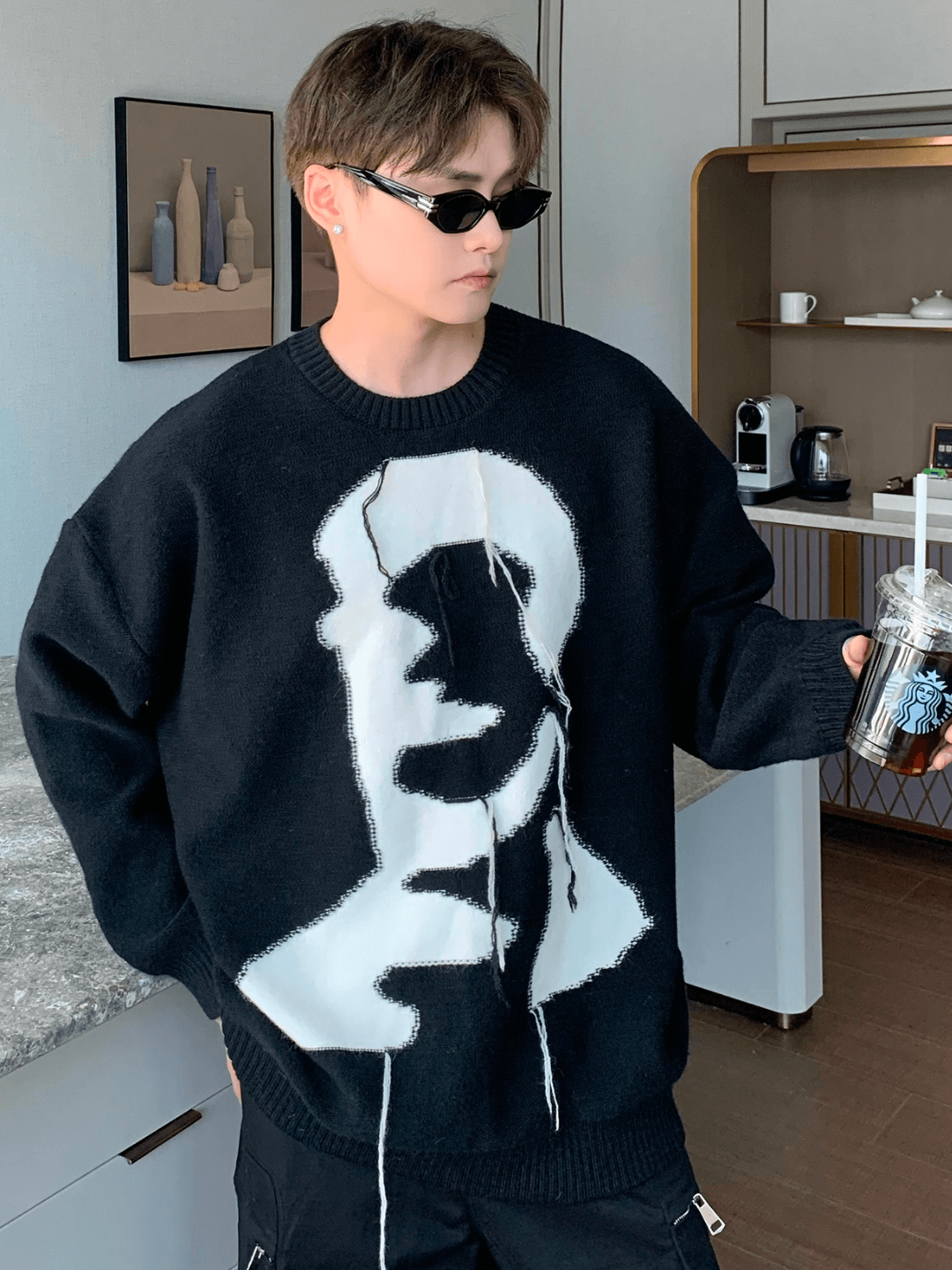 [CUIBUJU] High End Round Neck Sweater S0193