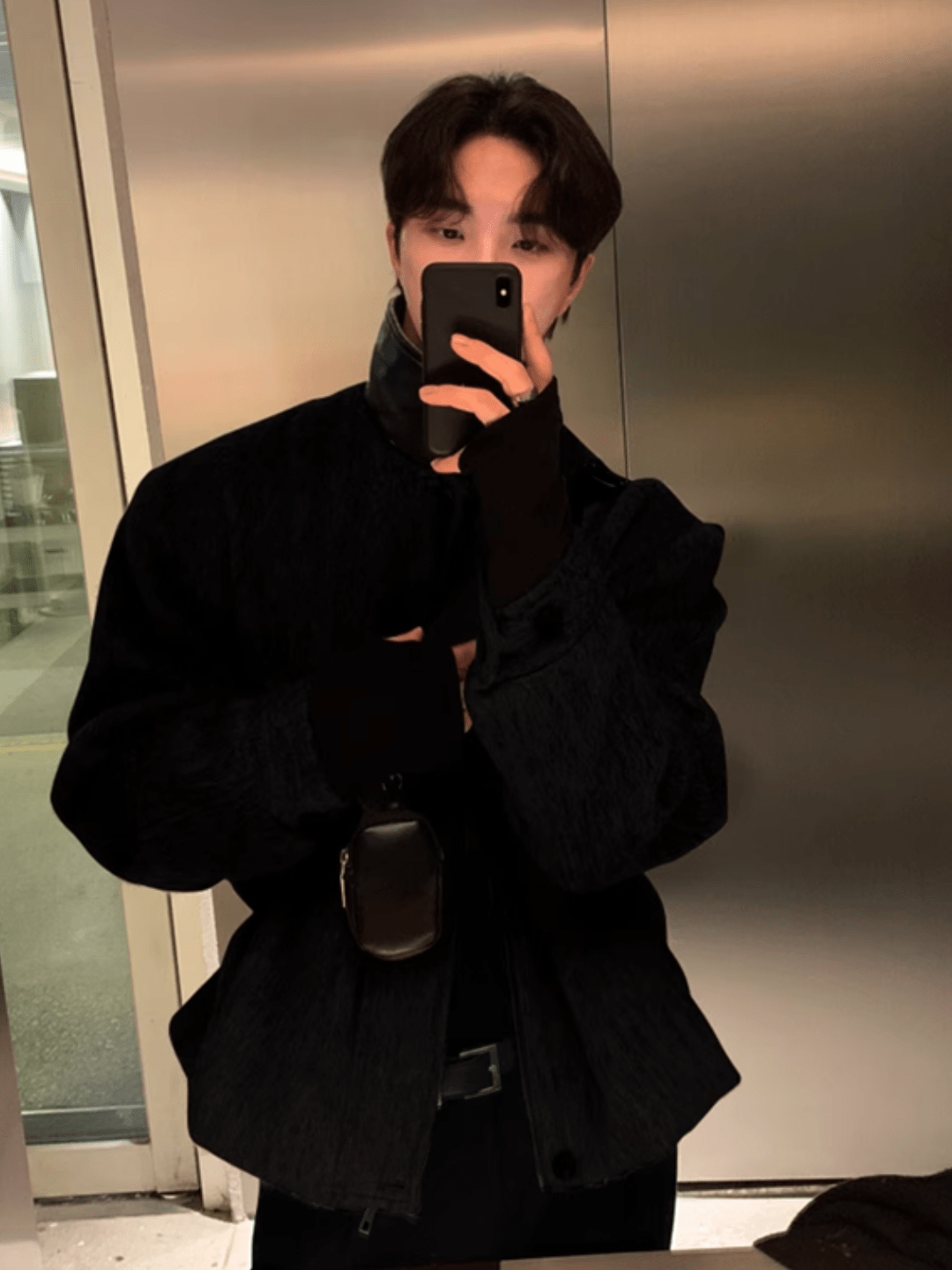 [MRCYC] deerskin velvet short jacket T0162