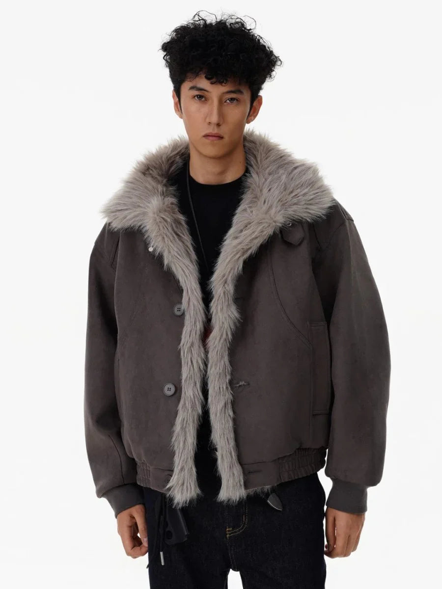 [MRNEARLY] COTTON LOOSE JACKET T0091