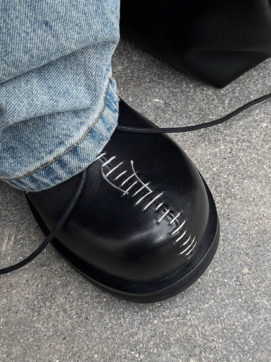 Big Head Derby Shoes S033