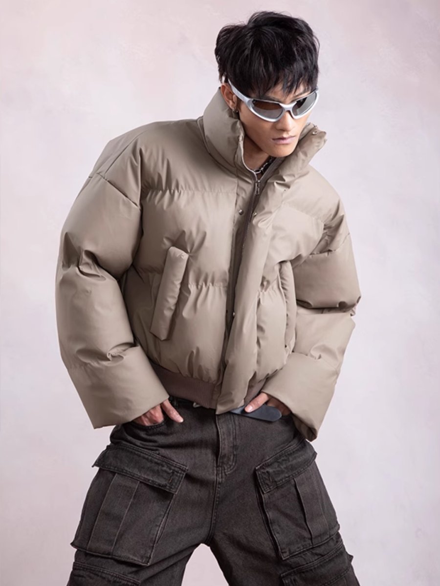 [PLAN1ONE] loose short jacket T0159