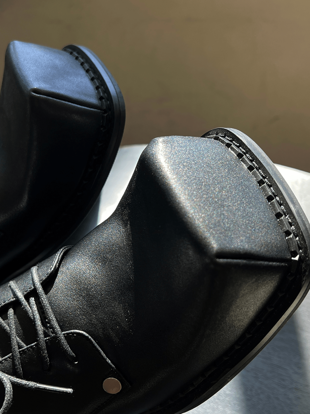 square head Derby shoes S039