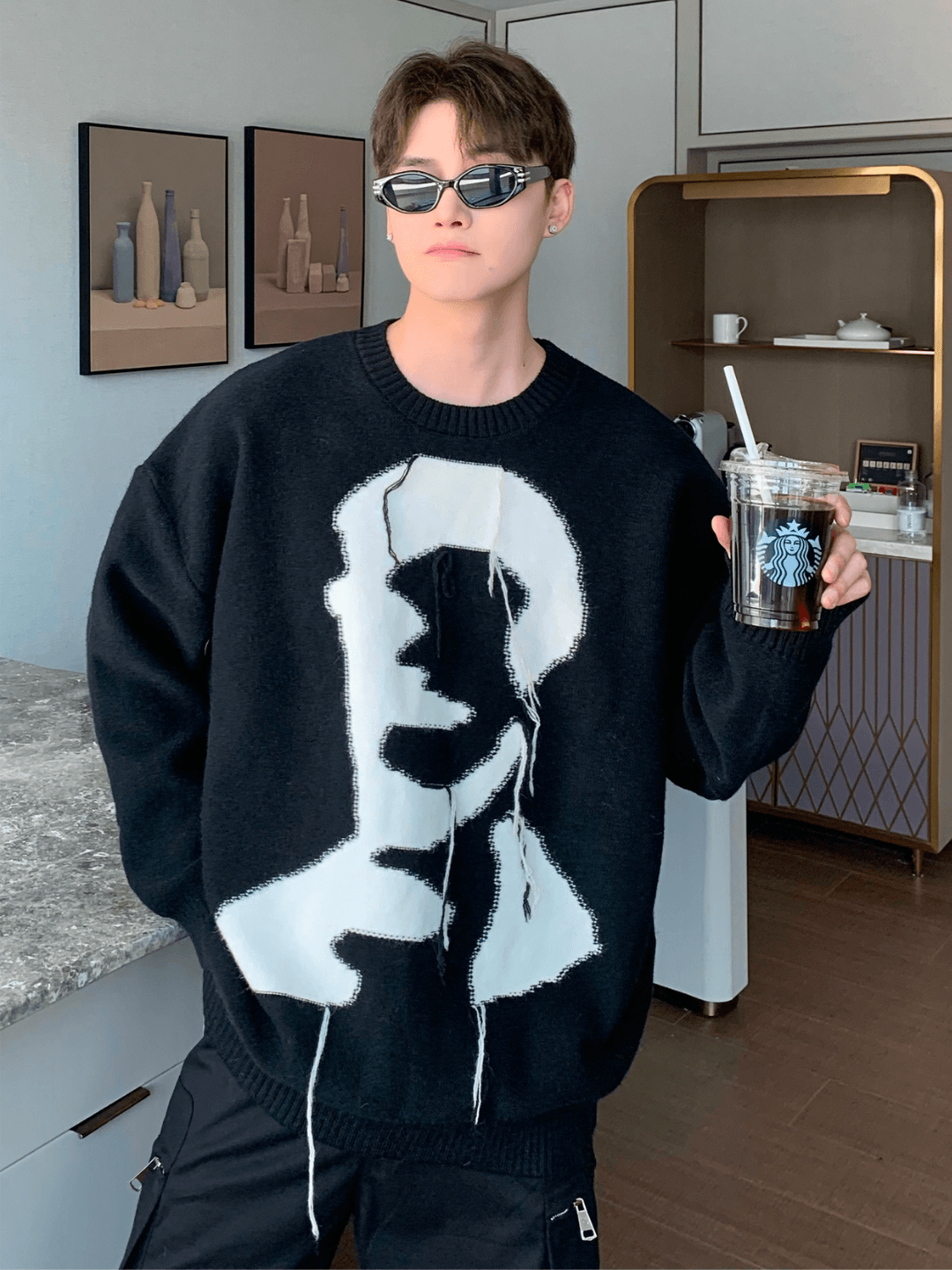 [CUIBUJU] High End Round Neck Sweater S0193