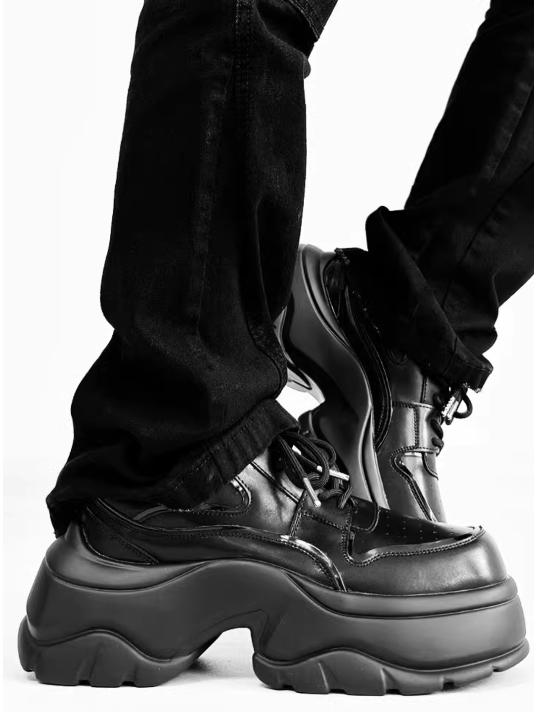 Black daddy shoes S022