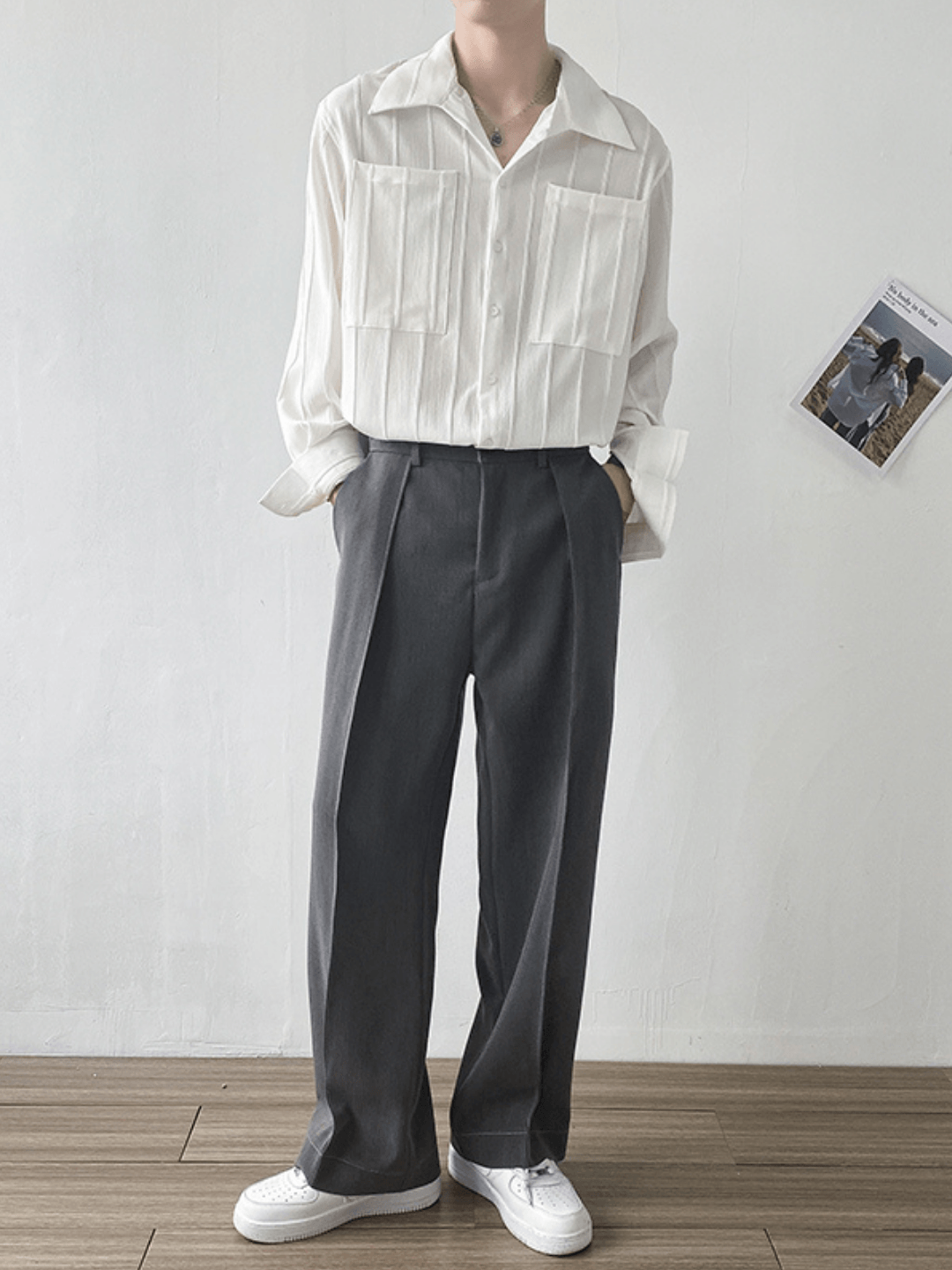 [DAZIONSED] Simple casual shirt J0127