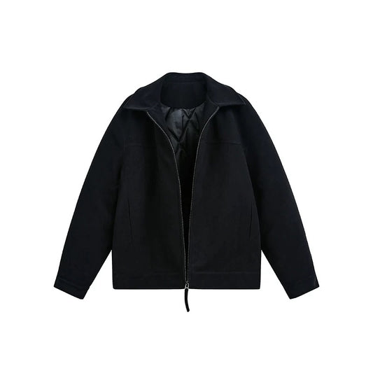 Men’s Vintage American Suede Collar Jacket T0251