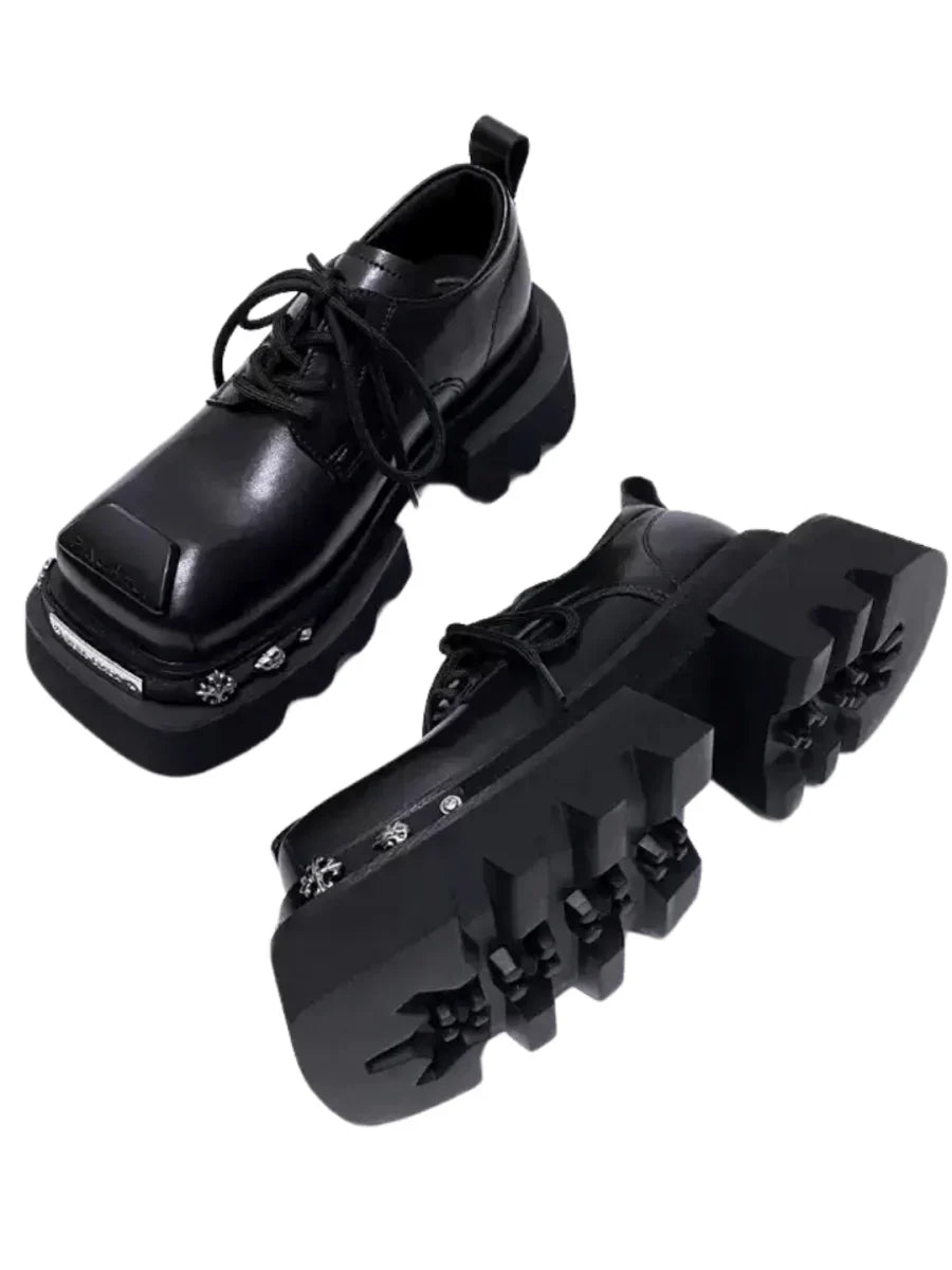 SQUARE HEAD DERBY SHOES S064