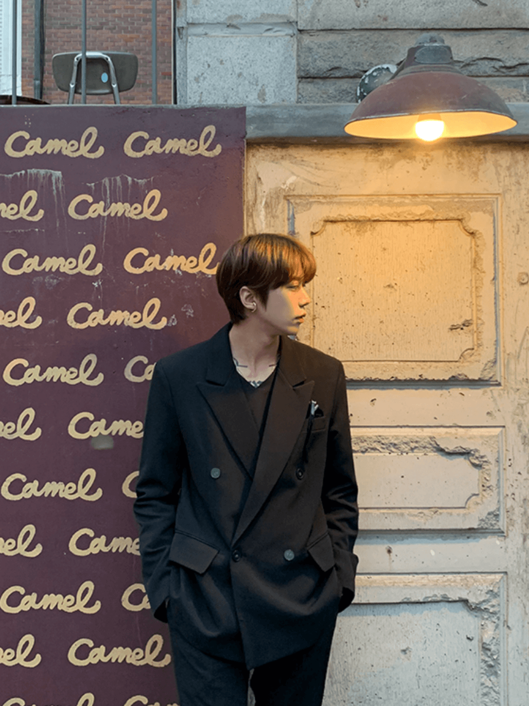 [MRCYC] V Neck Simple Shirt J0131