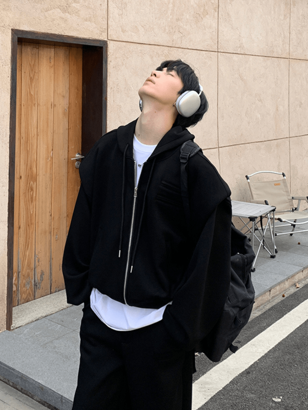 [ONELYC1NS] two-piece loose jacket and pants S0158