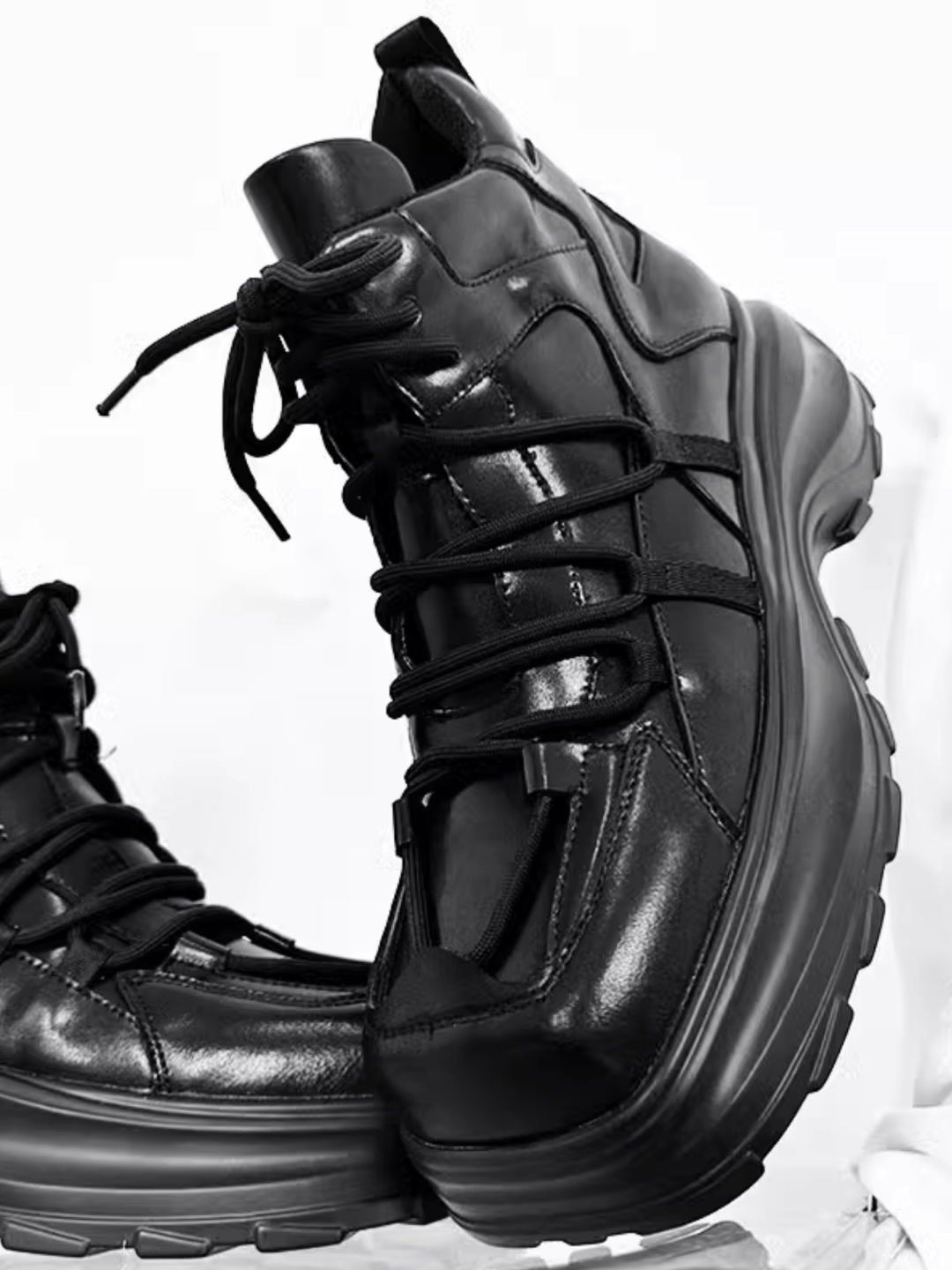 square head Martin boots S028