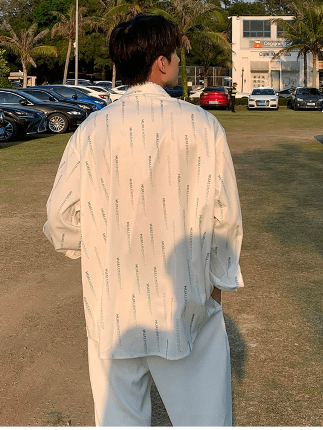 [HUALUN] Silk trend shirt J0110