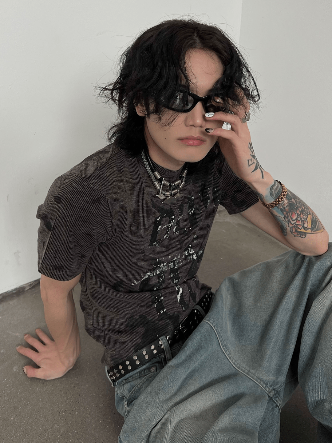 [SOULWORKER] punk genderless t-shirt J0097