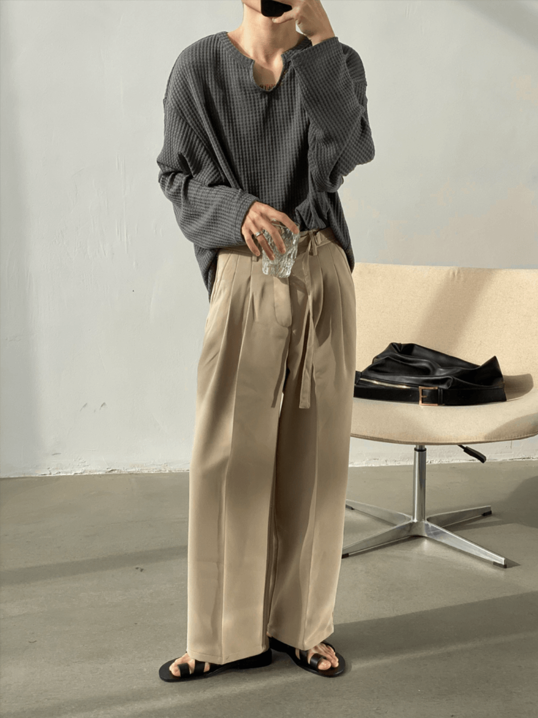 [GENESISBOY] thin bump t-shirt J0102