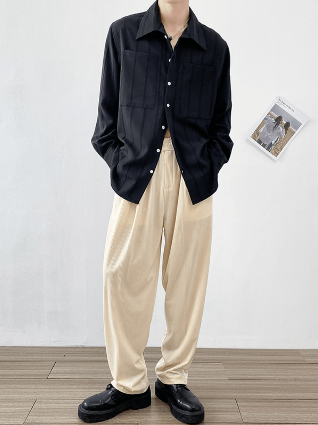 [DAZIONSED] Simple casual shirt J0127