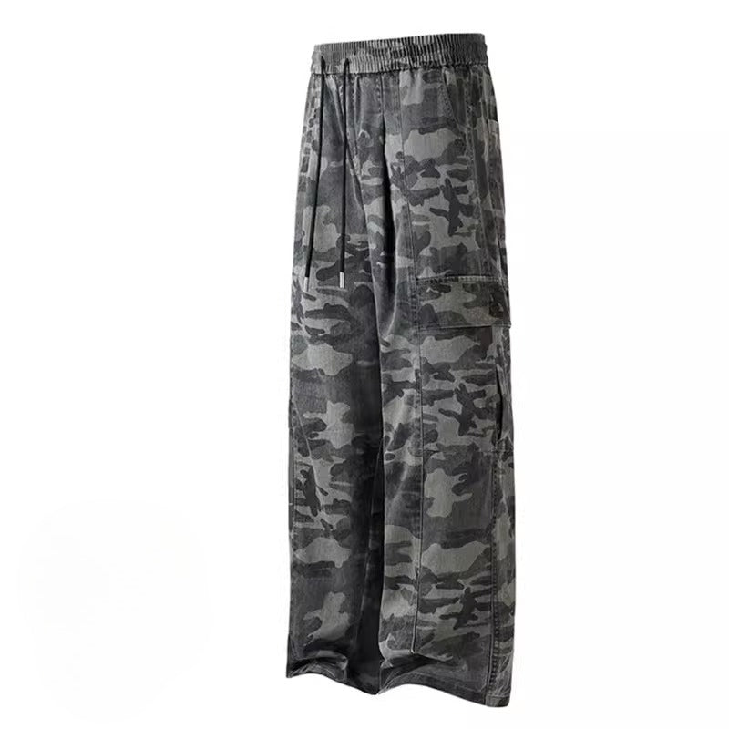 Loose retro straight overalls fff0282