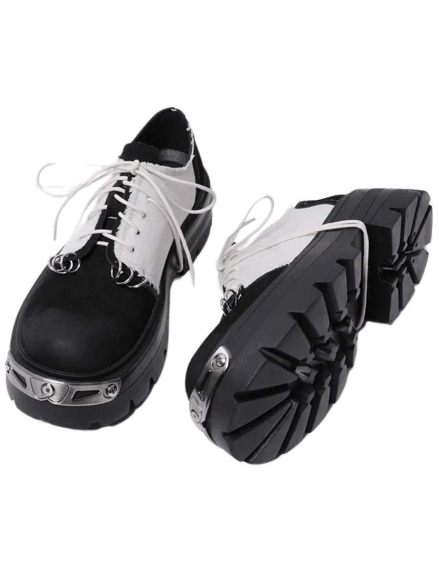 BIG HEAD LEATHER SHOES S061