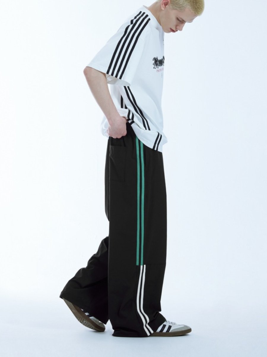 loose wide leg casual pants B0327