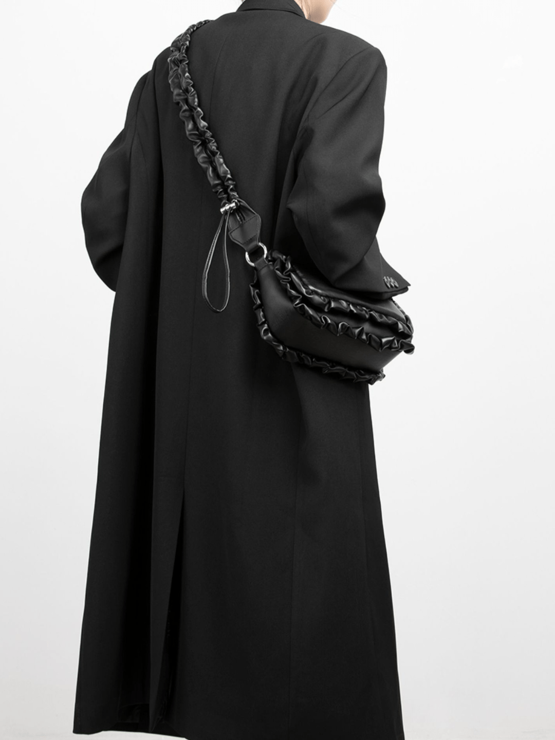 [luckystudio] decoration shoulder small square bag A0066