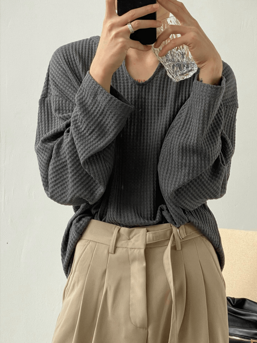 [GENESISBOY] thin bump t-shirt J0102